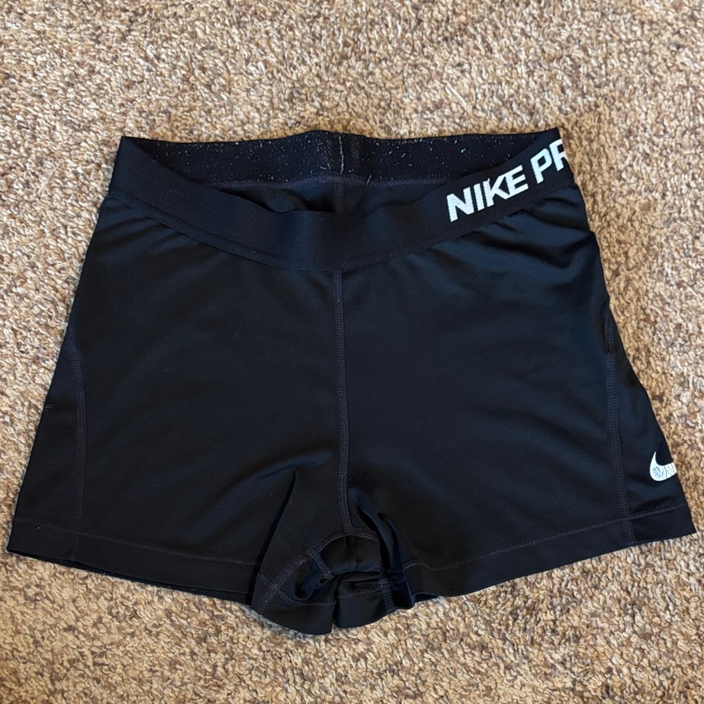 Nike Pro Women's Athletic Black Shorts
